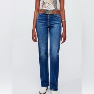 Re/Done 90s High Rise Straight Jeans